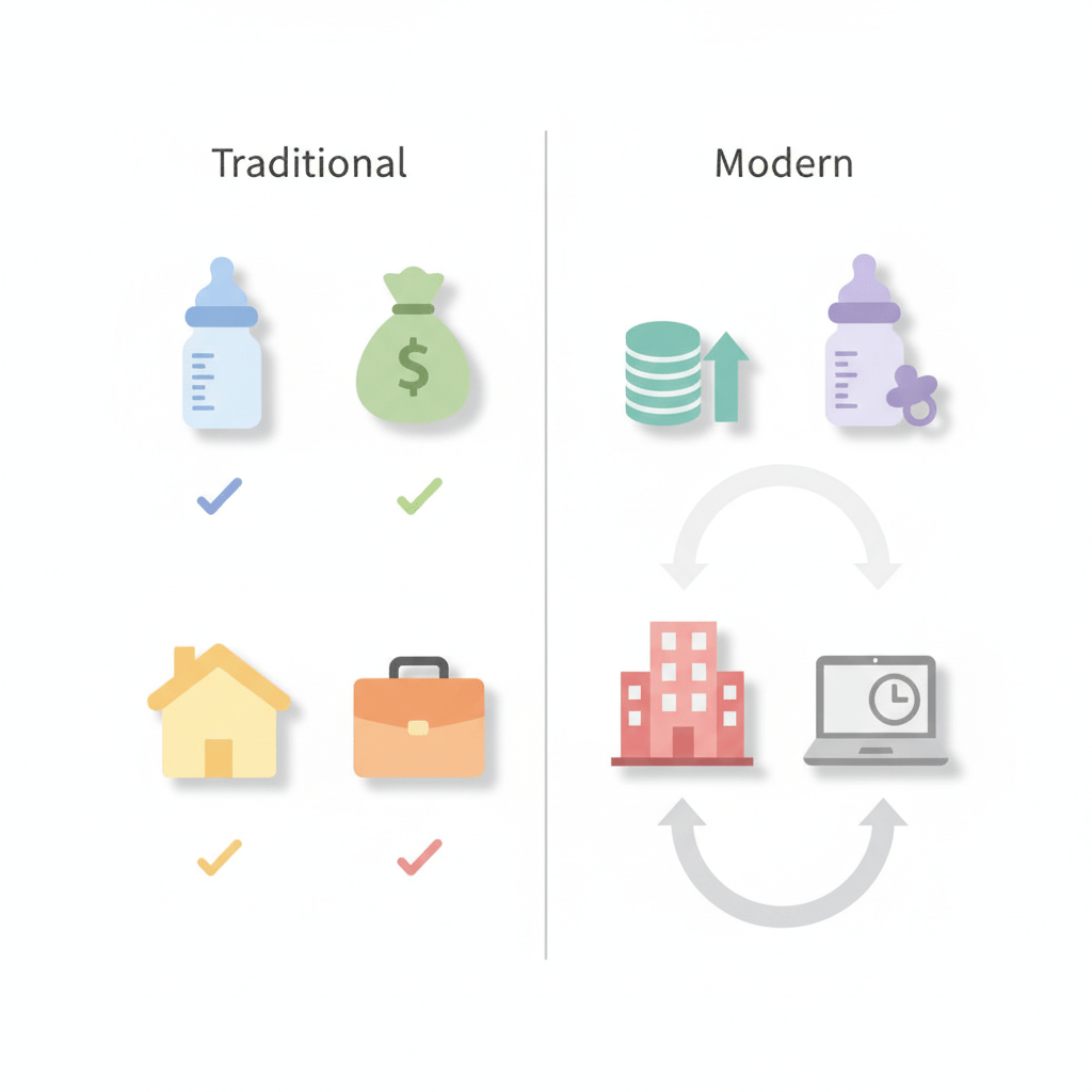 육아 지원 정책 비교