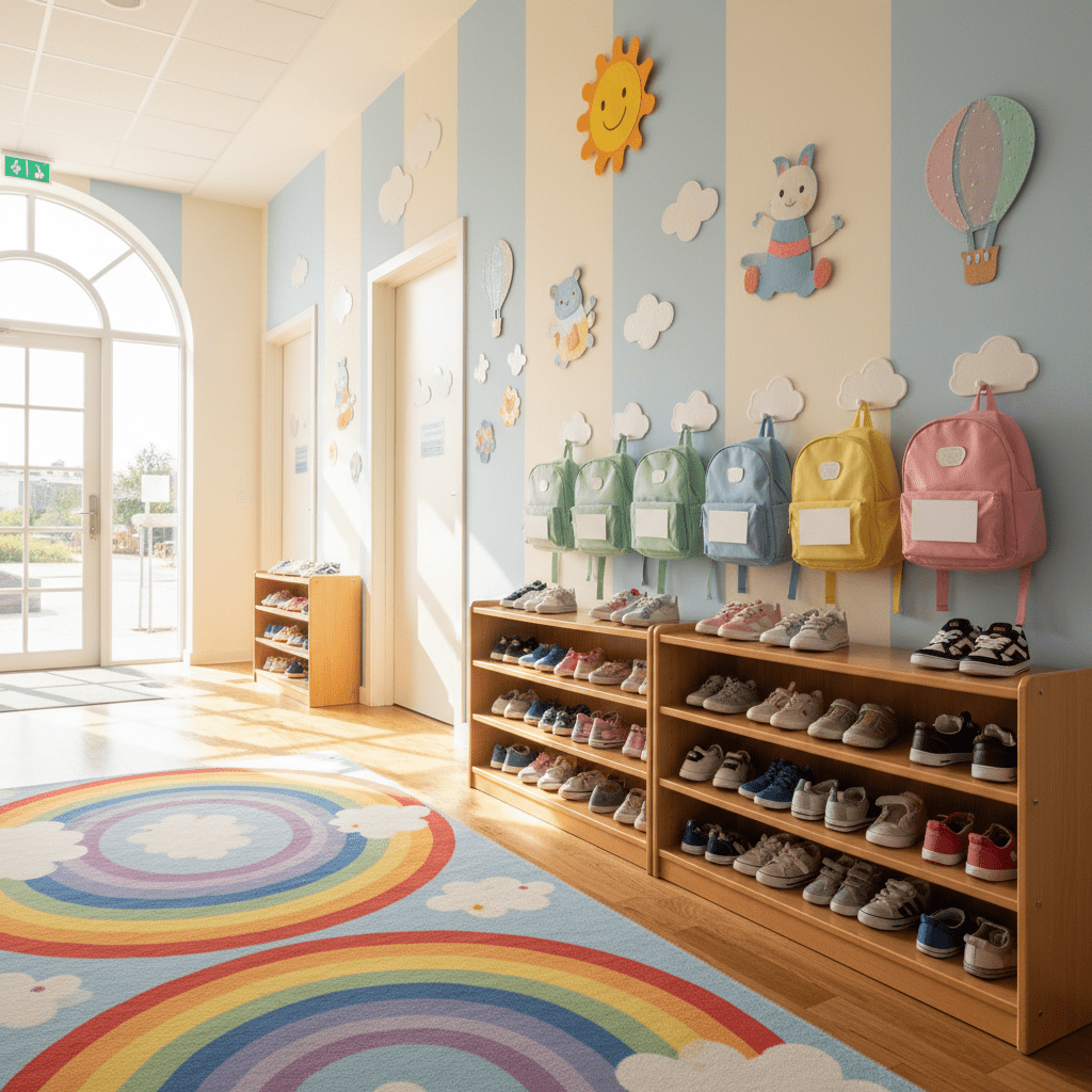 어린이집 입소 - 가방 신발 이름표